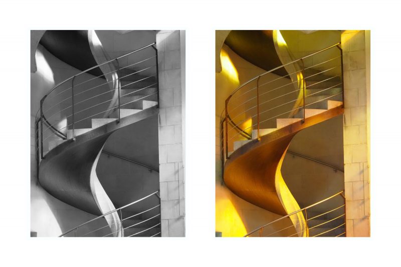 Abstract Swirl Pair (Set 15)