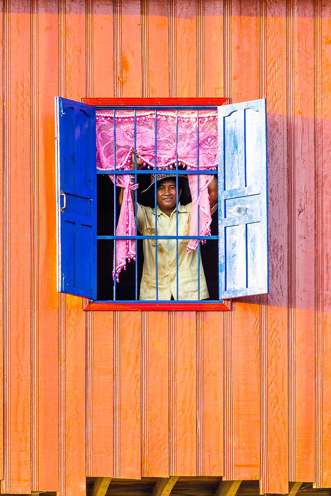 Man in Window Street Photography (Print 14)