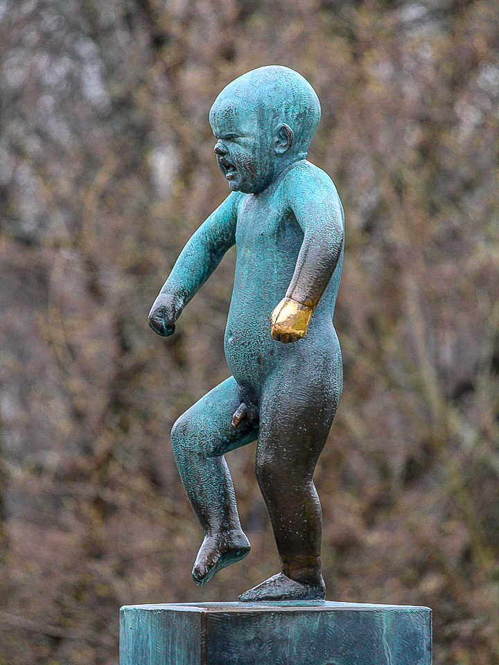 Angry Baby Statue (Print 17)