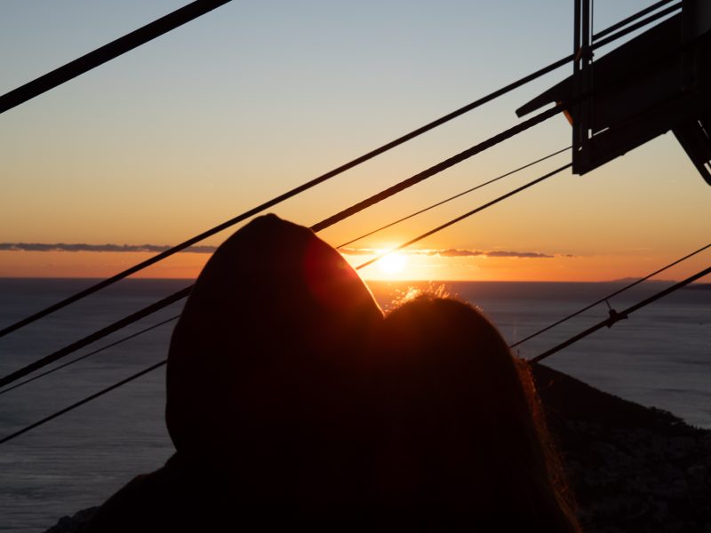 Therapy Room: Couple Watching Sunset (Print 28)