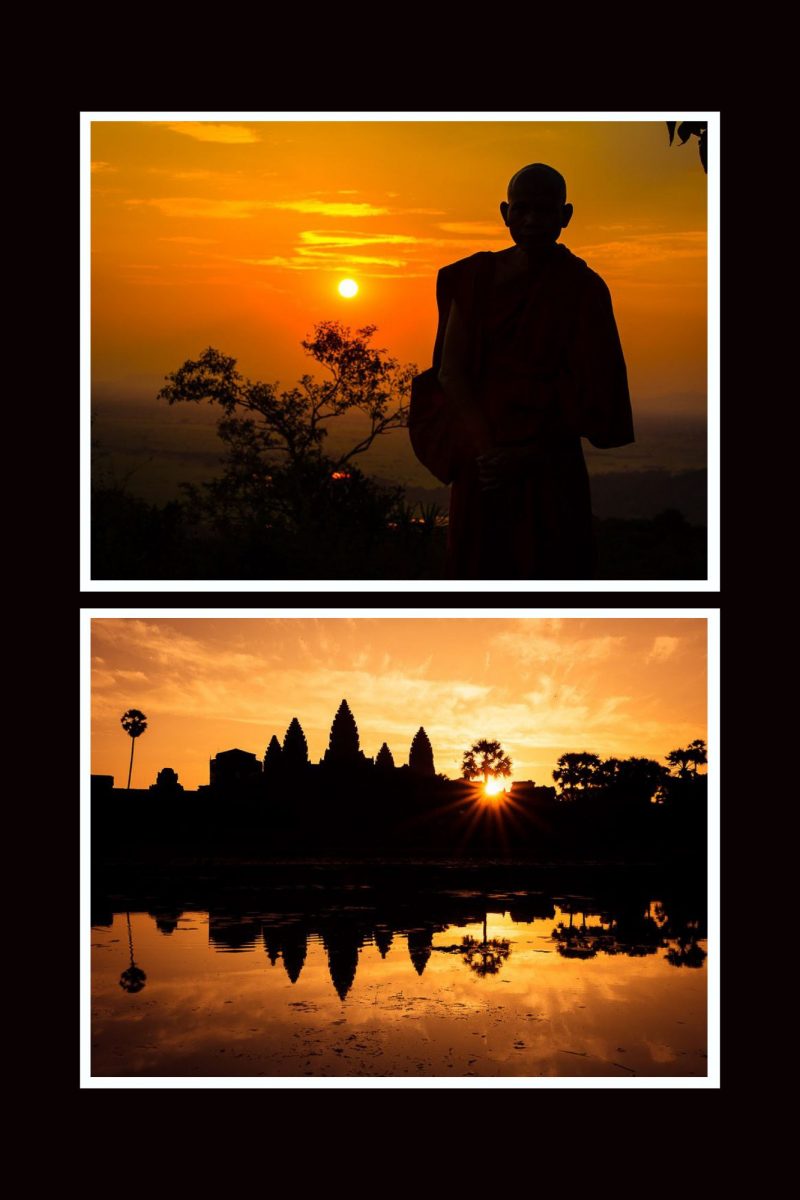 Pair of Eastern Orange Prints (Set 46)