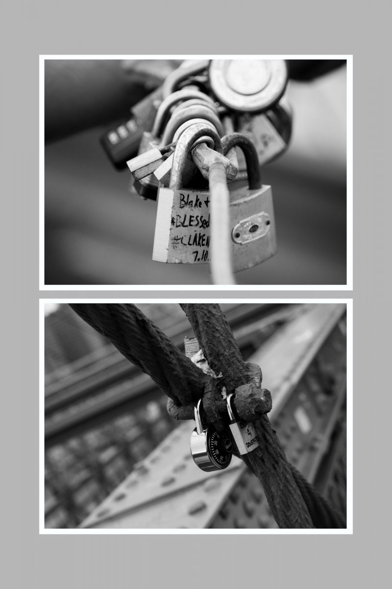 Therapy Room Locks Black and White Pair (Set 5)