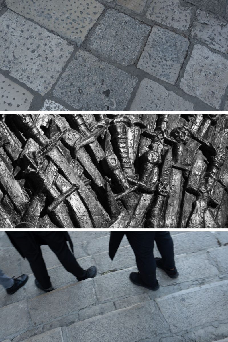 Abstract Grey / Cream Triplet (Set 13)