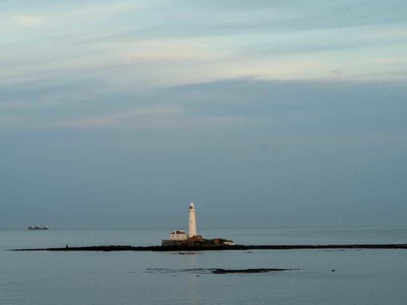 St Mary's Lighthouse Whitley Bay (Print 374)