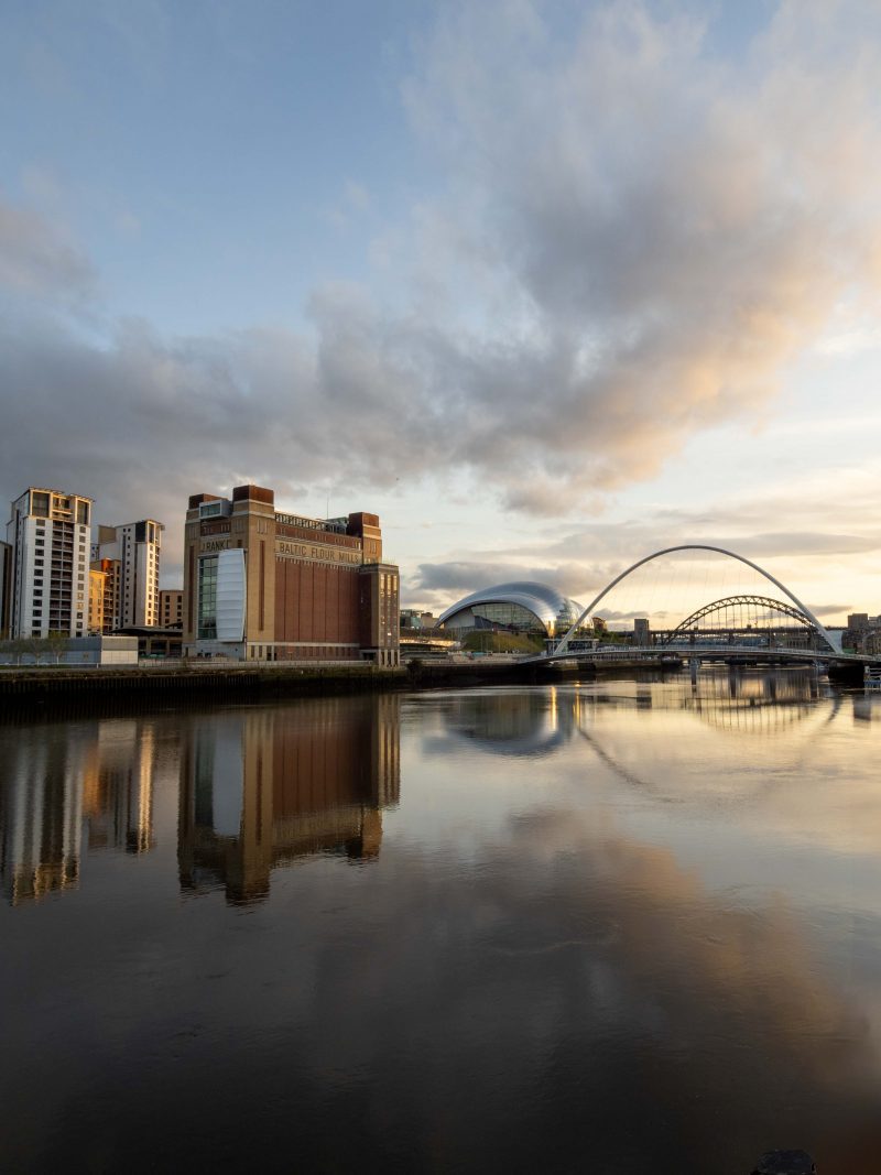 Newcastle Quayside Colour - Portrait (Print 384)