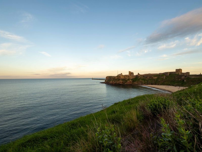 King Edward's Bay Tynemouth Colour (Print 386)
